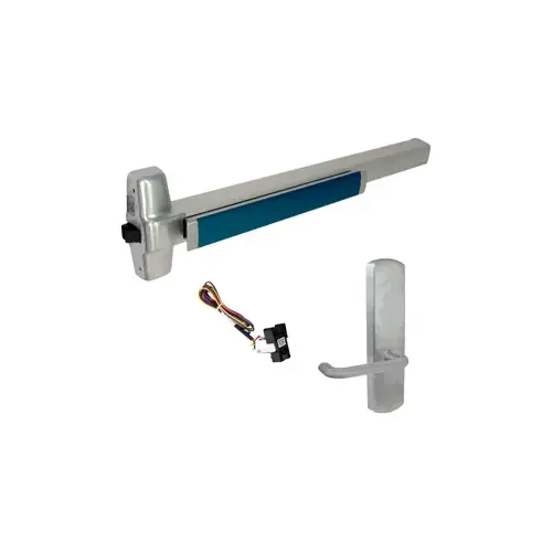 KIT - LD Less Dogging, RX Request to Exit, Heavy Duty Smooth Rim Exit Device, LHR Left Hand Reverse/Reversible Handing (Snap Ring Tool Required), 36", Grade 1, 98 Series, 626/US26D Satin Chrome KIT - LD Less Dogging, RX Request to Exit, Heavy Duty Smooth Rim Exit Device, LHR Left Hand Reverse/Reversible Handing (Snap Ring Tool Required), 36", Grade 1, 98 Series, 626/US26D Satin Chrome