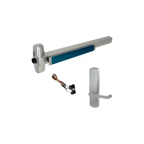 KIT - LD Less Dogging, RX Request to Exit, Heavy Duty Smooth Rim Exit Device, 996L-BE-03 Lever Blank Escutcheon Trim, Trim Always Operable, RHR Right Hand Reverse/Reversible Handing (Snap Ring Tool Required), 48", Grade 1, 98 Series, 626/US26D Satin Chrome KIT - LD Less Dogging, RX Request to Exit, Heavy Duty Smooth Rim Exit Device, 996L-BE-03 Lever Blank Escutcheon Trim, Trim Always Operable, RHR Right Hand Reverse/Reversible Handing (Snap Ring Tool Required), 48", Grade 1, 98 Series, 626/US26D Satin Chrome
