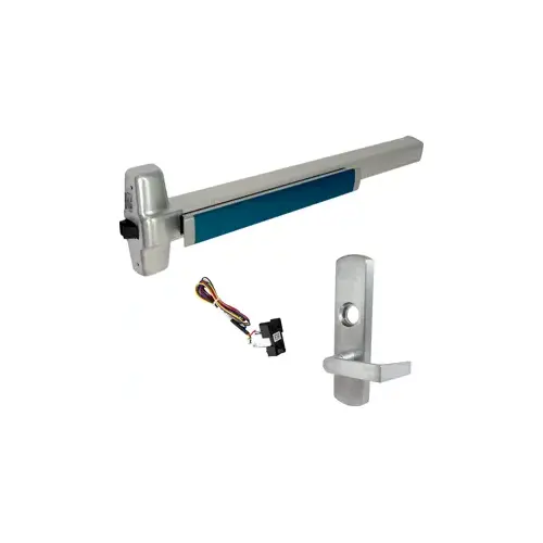 KIT - LD Less Dogging, RX Request to Exit, Heavy Duty Smooth Rim Exit Device, 996L-NL-06 Night Latch Lever Trim (Rim Cylinder Required), Key Retracts Latch Bolt, RHR Right Hand Reverse/Reversible Handing (Snap Ring Tool Required), 48", Grade 1, 98 Series, 626/US26D Satin Chrome KIT - LD Less Dogging, RX Request to Exit, Heavy Duty Smooth Rim Exit Device, 996L-NL-06 Night Latch Lever Trim (Rim Cylinder Required), Key Retracts Latch Bolt, RHR Right Hand Reverse/Reversible Handing (Snap Ring Tool Required), 48", Grade 1, 98 Series, 626/US26D Satin Chrome