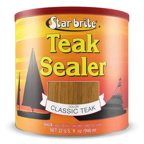 Tropical Teak Oil Sealer, Classic Teak, Quart Tropical Teak Oil Sealer, Classic Teak, Quart