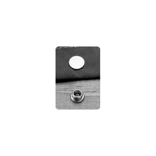 Snap Male Fasteners - Attaches to Cloth Silver Snap Male Fasteners - Attaches to Cloth Silver