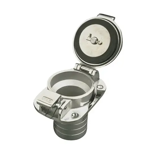 Stainless Steel Flip Top Gas Fill Fits 2" ID Hose Stainless Steel Flip Top Gas Fill Fits 2" ID Hose