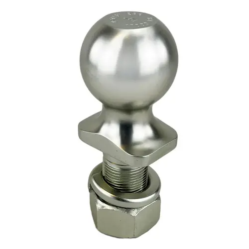 Trailer Hitch Ball, 2 5/16" x 1.25" x 2.75" Long Plastic Base Trailer Hitch Ball, 2 5/16" x 1.25" x 2.75" Long Plastic Base