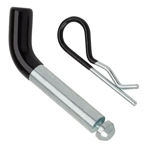 5/8" Pin & Clip with Black PVC 5/8" Pin & Clip with Black PVC