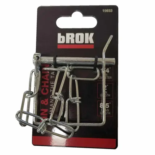 Pin Clasp with Chain Pin Clasp with Chain