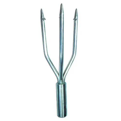4 3/8" Stainless Steel Barbed Speargun Tip Silver 4 3/8" Stainless Steel Barbed Speargun Tip Silver
