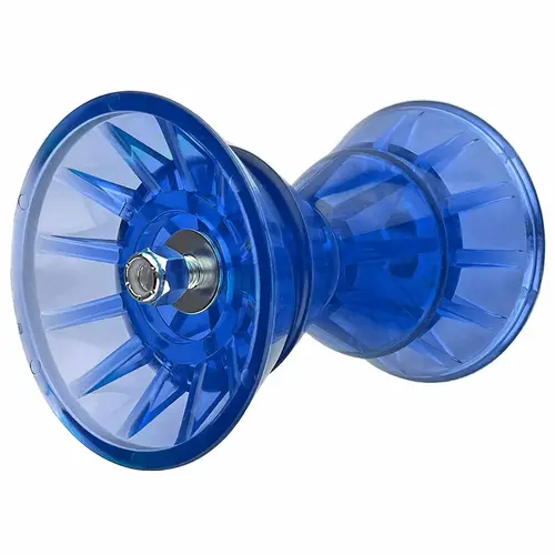 4" Trailer Super Bow Roller, Blue Poly 4" Trailer Super Bow Roller, Blue Poly