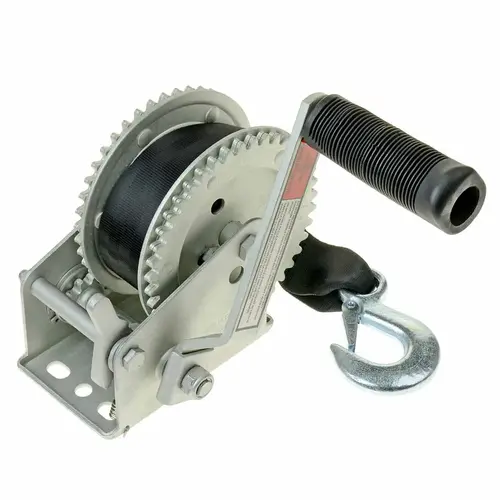 Trailer Winch, Dual Drive, 2000 lb. Trailer Winch, Dual Drive, 2000 lb.