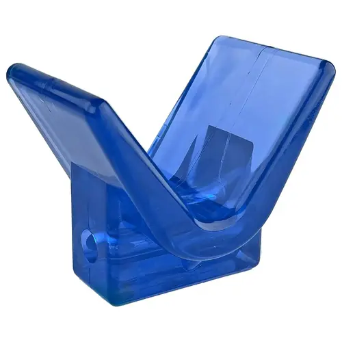 3" Trailer Bow Stop, Blue Poly 3" Trailer Bow Stop, Blue Poly