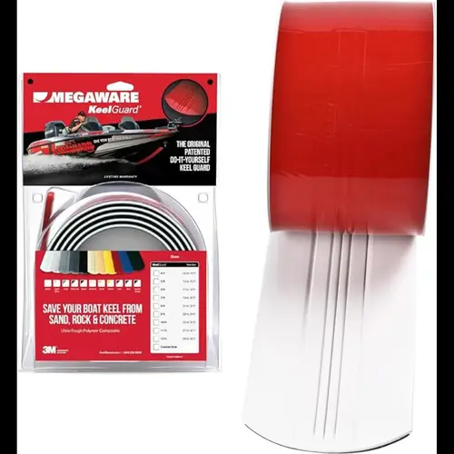 4 ft Megaware KeelGuard, White 4 ft Megaware KeelGuard, White