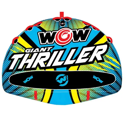 Giant Thriller 1-4 Person Deck Style Towable Tube Giant Thriller 1-4 Person Deck Style Towable Tube