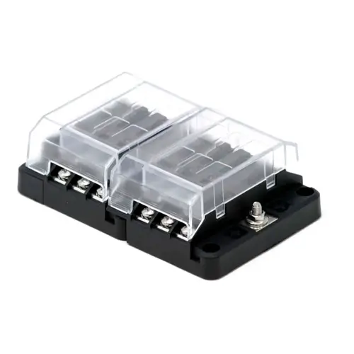 RT Series 12 Position Fuse Block with LED Indication RT Series 12 Position Fuse Block with LED Indication