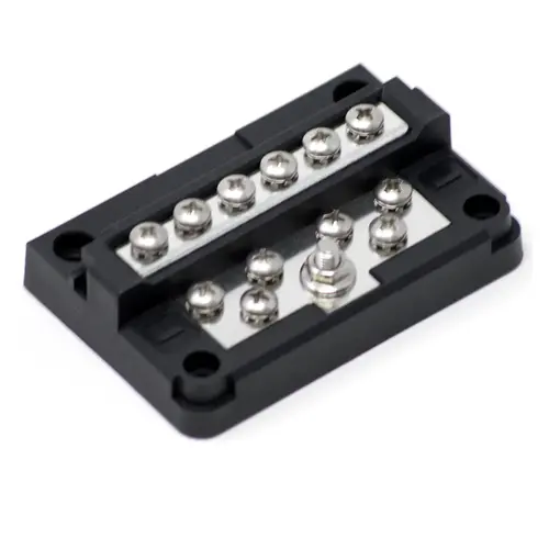 RT Series Screw Terminal 12 Circuit Dual Level Busbar RT Series Screw Terminal 12 Circuit Dual Level Busbar