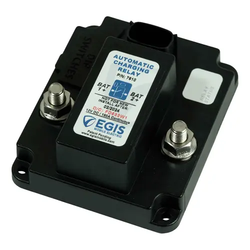 MOBILE ELECTRIC 7610 Programmable Automatic Charging Relay - 160 A / 12 V MOBILE ELECTRIC 7610 Programmable Automatic Charging Relay - 160 A / 12 V