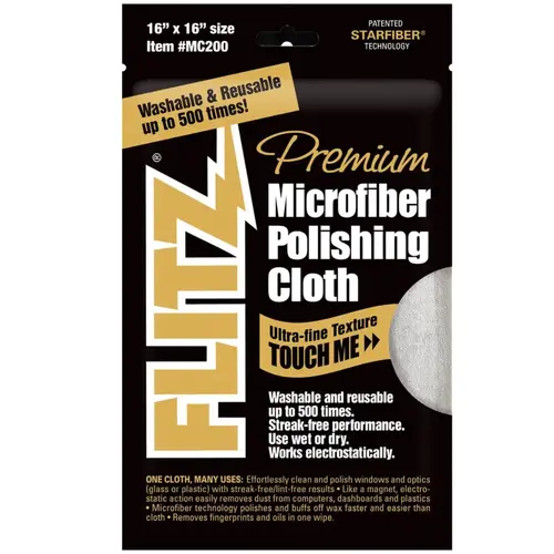 Flitz Thick & Thirsty Microfiber Towel, 400GSM Flitz Thick & Thirsty Microfiber Towel, 400GSM