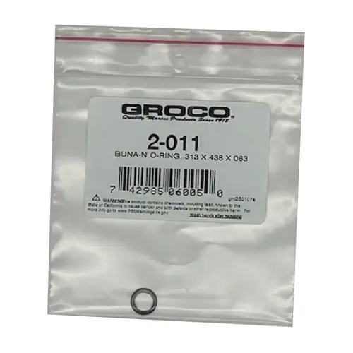 Buna-N O-Ring,.313 X.438 X.063 for ARG-506 Drain Plug Buna-N O-Ring,.313 X.438 X.063 for ARG-506 Drain Plug