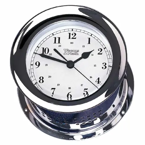 Atlantis Series Chrome Ship's Bell Clock (Quartz) Atlantis Series Chrome Ship's Bell Clock (Quartz)