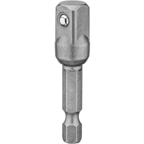 DEWALT 1/4" Hex Drive To 3/8-Inch Socket Adapter, Silver DEWALT 1/4" Hex Drive To 3/8-Inch Socket Adapter, Silver