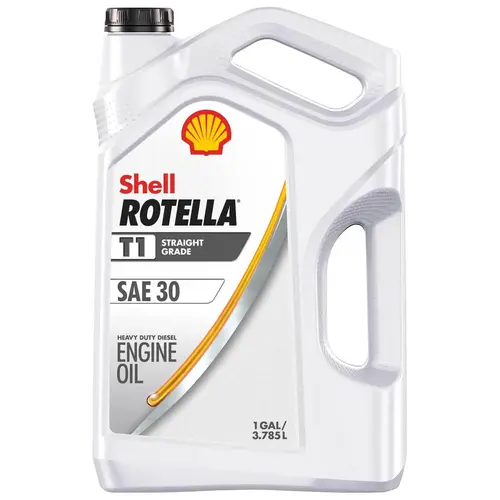 Shell Rotella T1 SAE 30 Conventional Heavy Duty Diesel Engine Oil, 1 Gallon Shell Rotella T1 SAE 30 Conventional Heavy Duty Diesel Engine Oil, 1 Gallon
