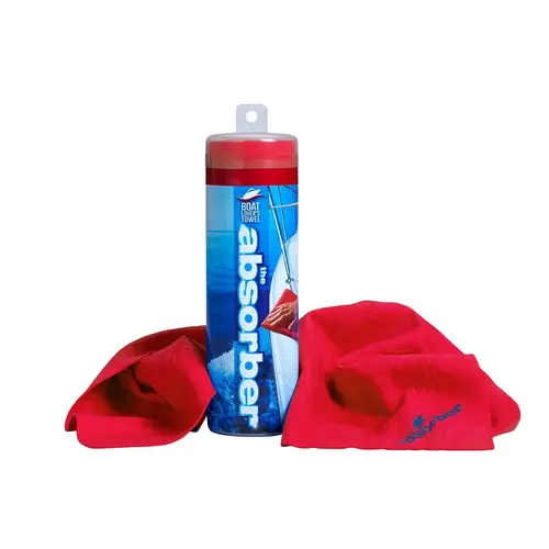 The Absorber High-Performance Synthetic Chamois Red The Absorber High-Performance Synthetic Chamois Red
