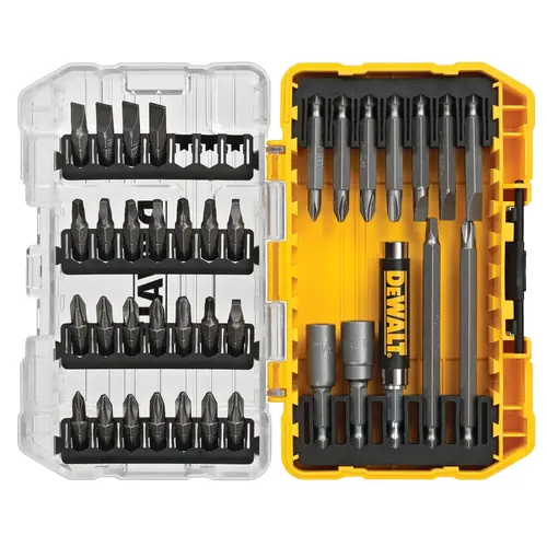 DEWALT 37-Piece Screwdriving Set With Tough Case DEWALT 37-Piece Screwdriving Set With Tough Case
