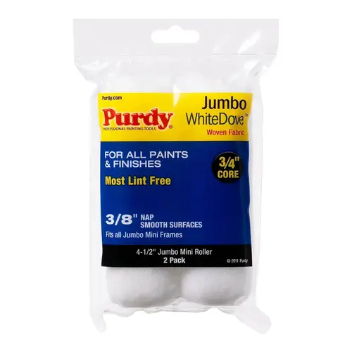 4.5 JUMBO-WD ROLLER COVERS 3/8IN 2 PK 4.5 JUMBO-WD ROLLER COVERS 3/8IN 2 PK