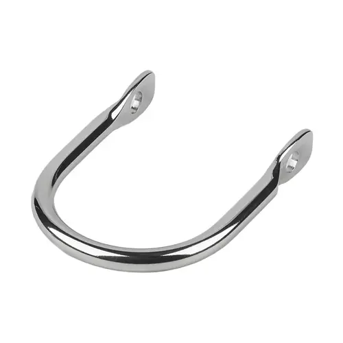 2-3/4"W x 3-3/4"D Stainless-Steel Boom Bail, 3/8" Fastener 2-3/4"W x 3-3/4"D Stainless-Steel Boom Bail, 3/8" Fastener