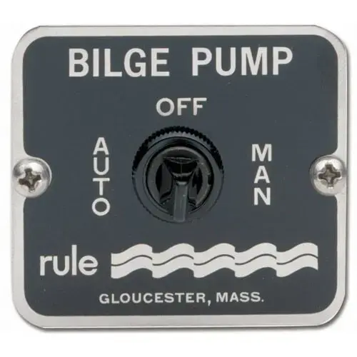 Three-Way Bilge Pump Panel Switch Three-Way Bilge Pump Panel Switch