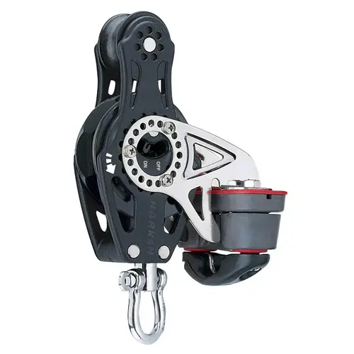 57mm Carbo Air Fiddle Ratchet Block with Becket and Cam 57mm Carbo Air Fiddle Ratchet Block with Becket and Cam