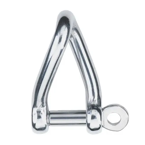 5mm Stainless Steel Twist Shackle with 3/16" Pin 5mm Stainless Steel Twist Shackle with 3/16" Pin