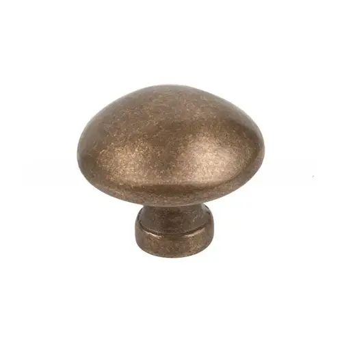 1-1/2" Garda Cabinet Knob Light Bronze Finish 1-1/2" Garda Cabinet Knob Light Bronze Finish