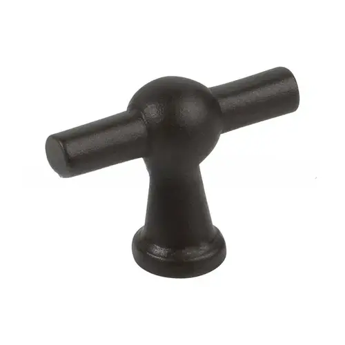 2" Garda Cabinet T Knob Black Bronze Finish 2" Garda Cabinet T Knob Black Bronze Finish