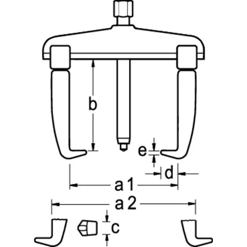 1.30/0 Internal extractor 5 - 8 mm 1.30/0 Internal extractor 5 - 8 mm