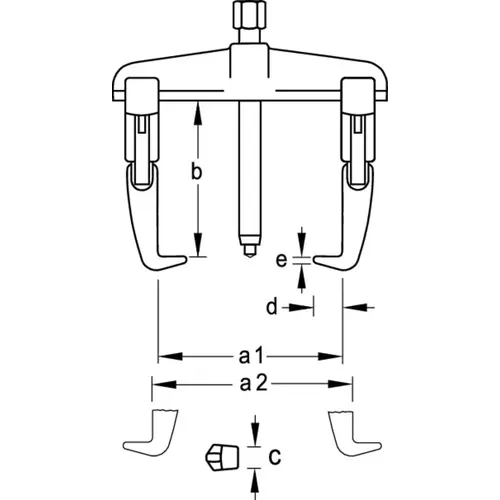 1.28/3 Stud extractor 19-25 mm 1.28/3 Stud extractor 19-25 mm