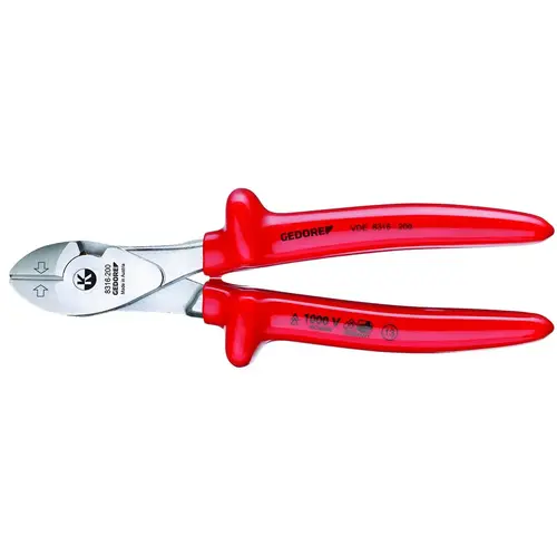 8132-160 JC Flat Round Nose Pliers 160 mm 2C-Handle 8132-160 JC Flat Round Nose Pliers 160 mm 2C-Handle