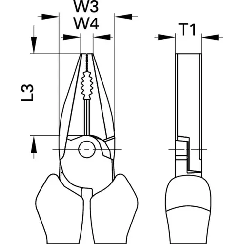 1102-003 Pliers set 3 pieces in L-BOXX Mini 1102-003 Pliers set 3 pieces in L-BOXX Mini