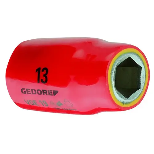 VDE 19 16 VDE Socket 1/2" hexagonal 16 mm VDE 19 16 VDE Socket 1/2" hexagonal 16 mm