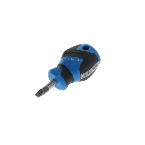 2153 4 Screwdriver, short form, slot 4 mm 2153 4 Screwdriver, short form, slot 4 mm