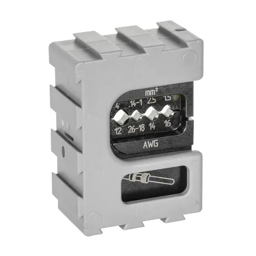 8140-06 Module insert for wire end ferrules 0.25-10mm 8140-06 Module insert for wire end ferrules 0.25-10mm