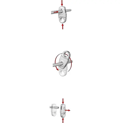 8140-09 Module insert for flat receptacles 2.8 8140-09 Module insert for flat receptacles 2.8