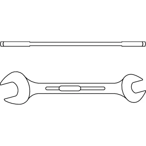 TX 4 E14XE18 double ring spanner external TX E14xE18 TX 4 E14XE18 double ring spanner external TX E14xE18