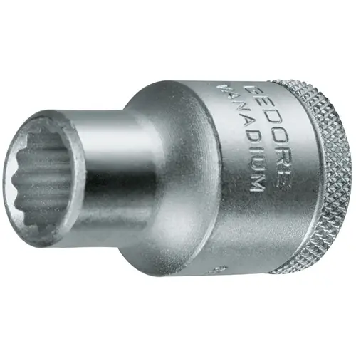 19 22 Socket 1/2", hexagonal, 22 mm 19 22 Socket 1/2", hexagonal, 22 mm