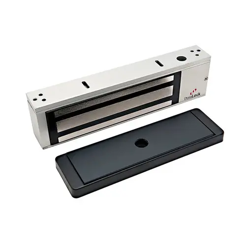 Single Electromagnetic Lock Outswing, High Security Monitor, 12/24VAC/DC