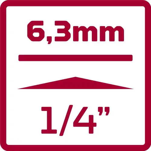 R41004503 Socket 1/4" hexagonal 4.5 mm length 25 mm R41004503 Socket 1/4" hexagonal 4.5 mm length 25 mm