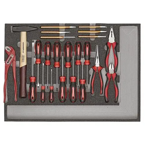 R61003114 Socket wrench set 1/2" hexagon 10-32mm 14 pieces R61003114 Socket wrench set 1/2" hexagon 10-32mm 14 pieces