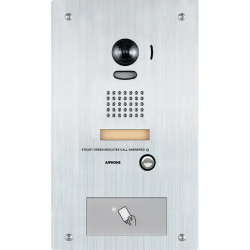 Flush Video Door Stn. W/ HID Proxpoint Plus Card Reader Flush Video Door Stn. W/ HID Proxpoint Plus Card Reader