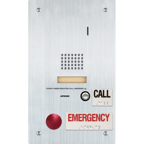 Audio Sub Station W/ Std. & Emergency Call Buttons Audio Sub Station W/ Std. & Emergency Call Buttons