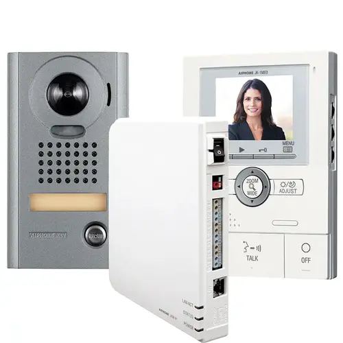Ip Video Intercom Set, 1 Door, 1 Master, Up To 10 Pcs Ip Video Intercom Set, 1 Door, 1 Master, Up To 10 Pcs