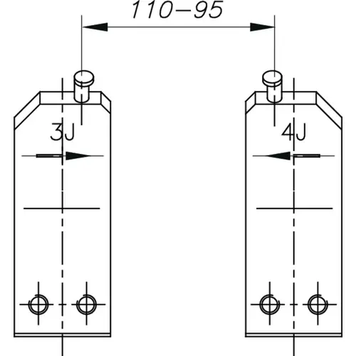 245816 Cast aluminum bending mould 16 mm 245816 Cast aluminum bending mould 16 mm