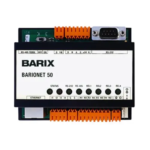 IP Input/Output Relay Adaptor For IP Systems, 4 Doors/4 Master Stations IP Input/Output Relay Adaptor For IP Systems, 4 Doors/4 Master Stations